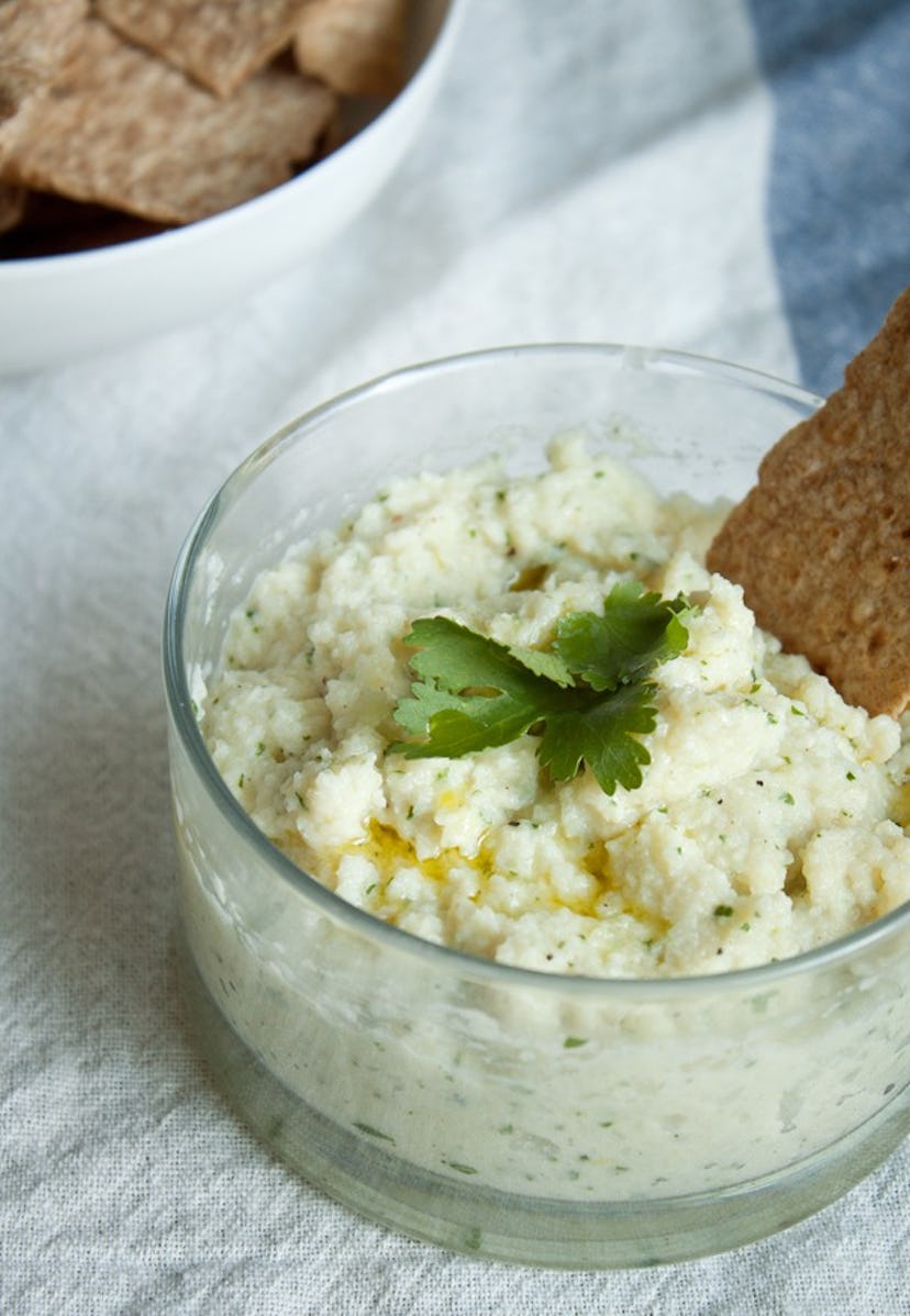 Hearts Of Palm Dip from A Beautiful Plate is a zesty summer dip recipe to make. 