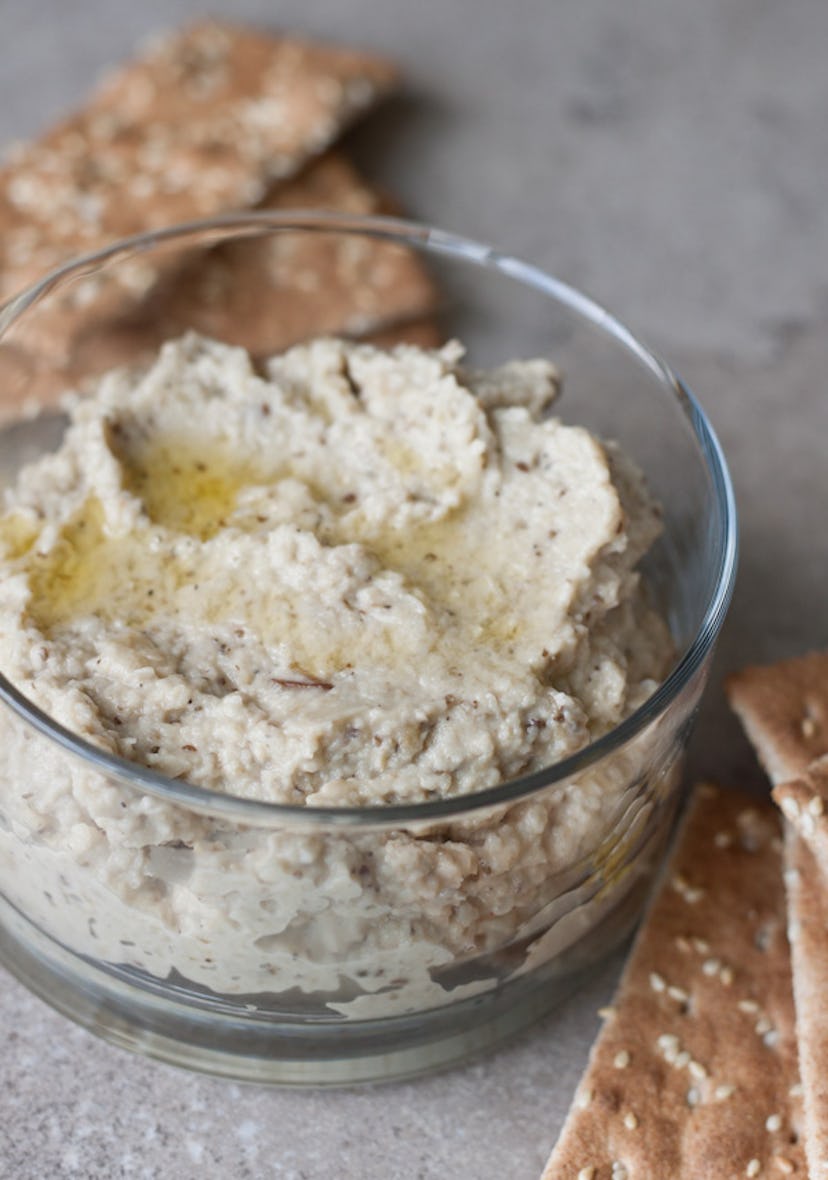 This recipe for Roasted Eggplant Dip from A Beautiful Plate is a delicious summer dip recipe to try.
