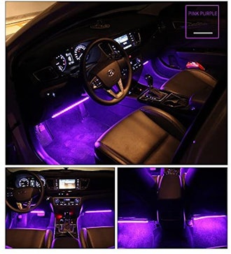 wsiiroon Car LED Strip Light