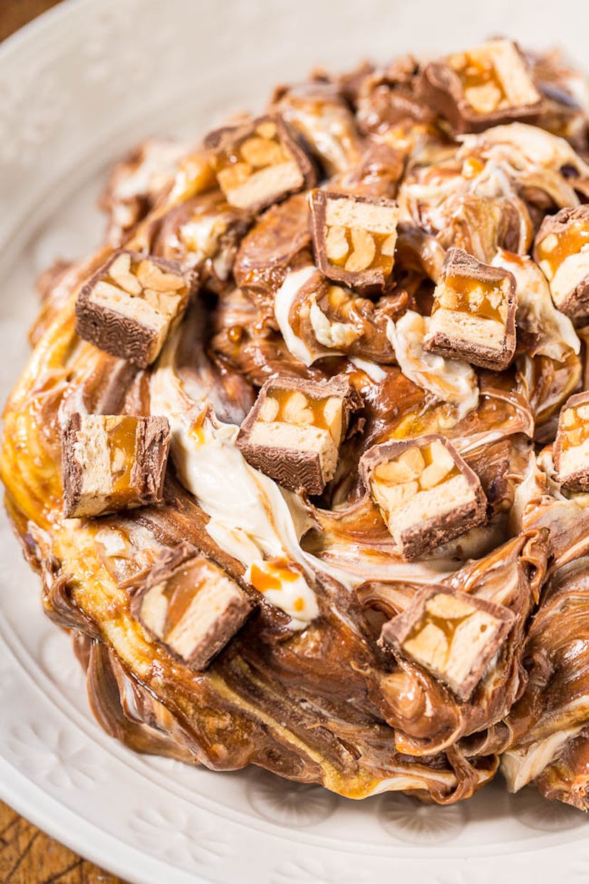 Snickers Dip from Averie Cooks is a tasty summer dip recipe to try. 
