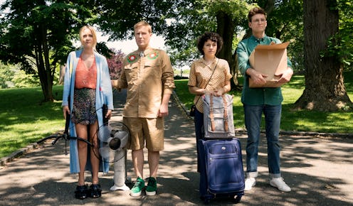 Portia (Meredith Hagner), Elliot (John Early), Dory (Alia Shawkat), and Drew (John Reynolds) in 'Sea...