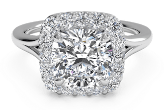 1.8 Carat Cushion Diamond Ring