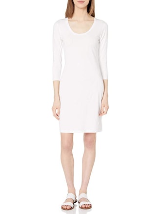 Daily Ritual Long-Sleeve Stretch Dress