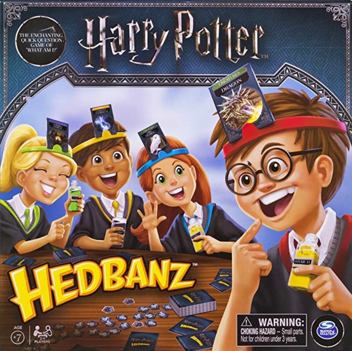 The 'Harry Potter' Hedbanz game is perfect for your whole Potter-loving family.