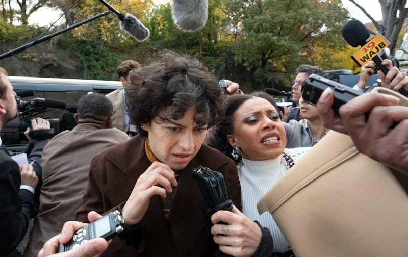 Alia Shawkat as Dory and Shalita Grant as her lawyer Cassidy in 'Search Party' Season 3