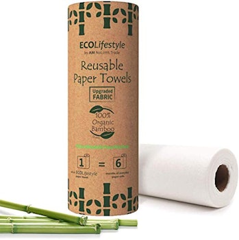 AM NOLIMIT TRADE Bamboo Reusable Paper Towels (20 Sheets)