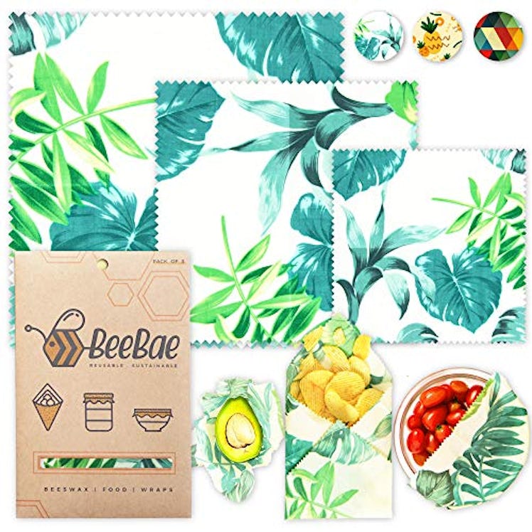 BeeBae Beeswax Food Wraps (3-Pack)