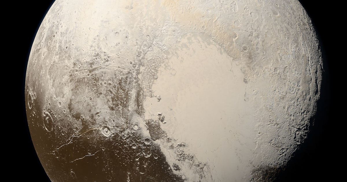 A new discovery raises the possibility of life inside Pluto