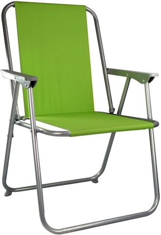 ASAB Folding Garden Patio Spring Deck Chair With Arms