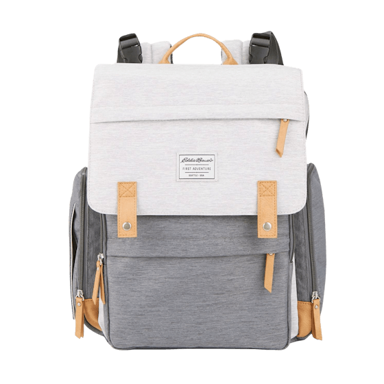 Eddie Bauer Backpack - Gray/Tan