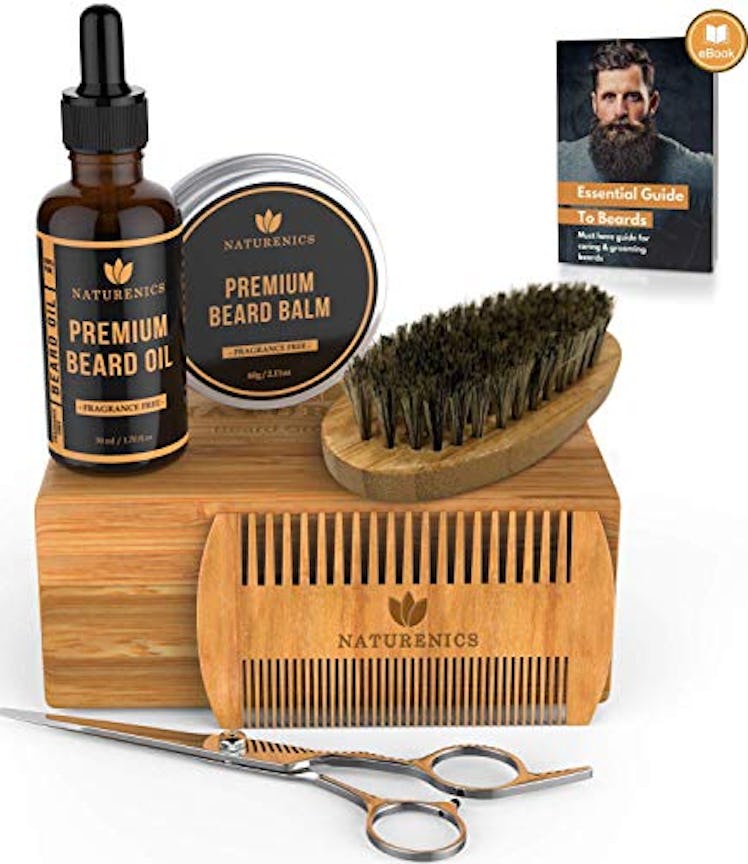 Naturenics Premium Beard Grooming Kit for Men 