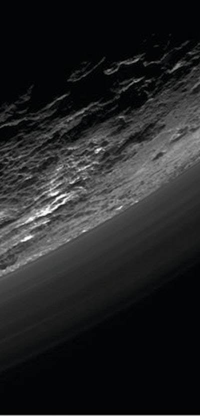 The haze above Pluto's surface