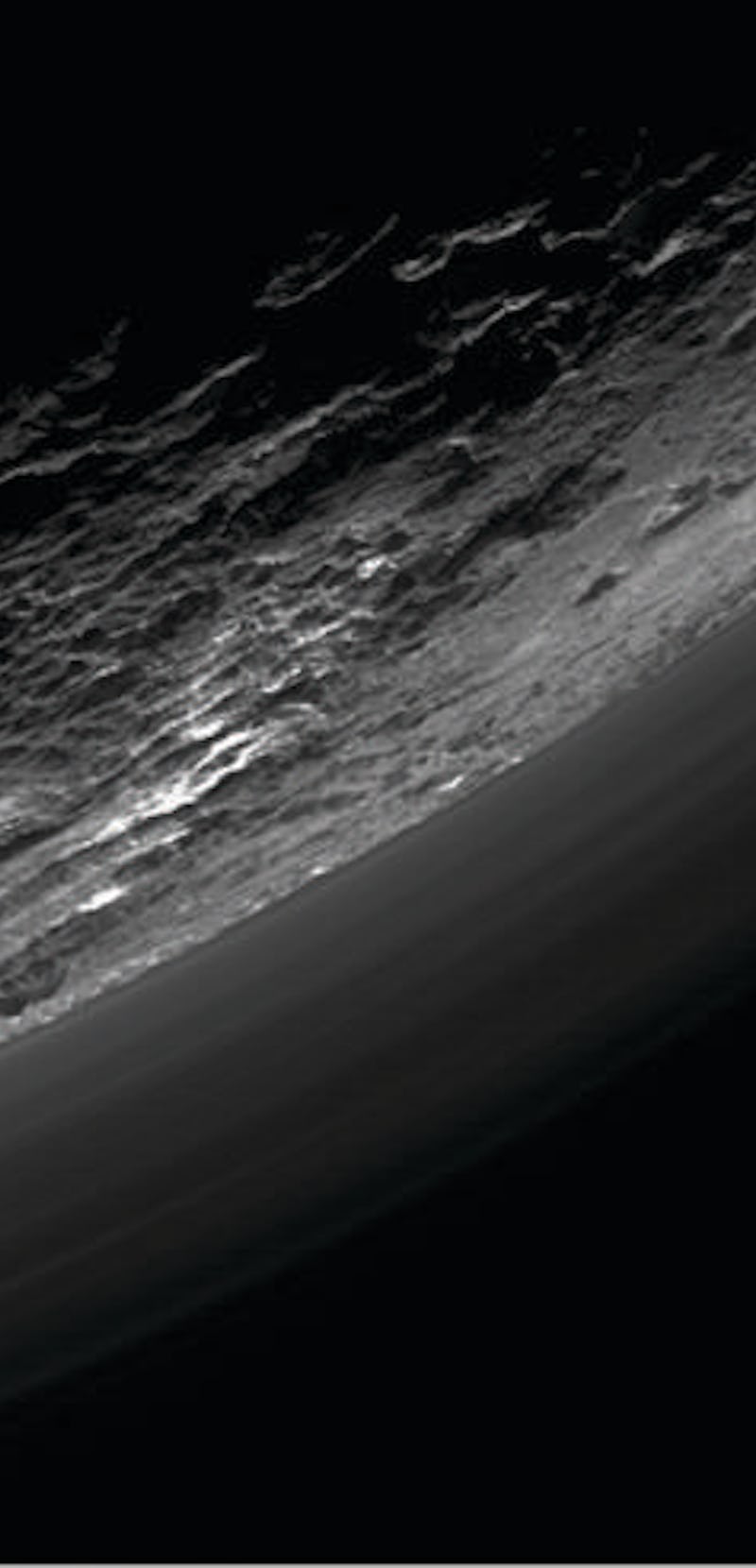 The haze above Pluto's surface