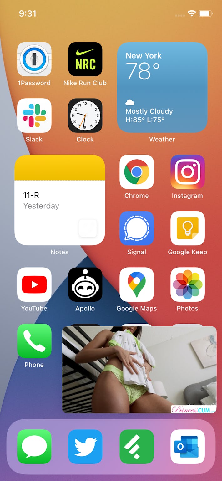 Yes, iOS 14 will let you use pictureinpicture for PornHub