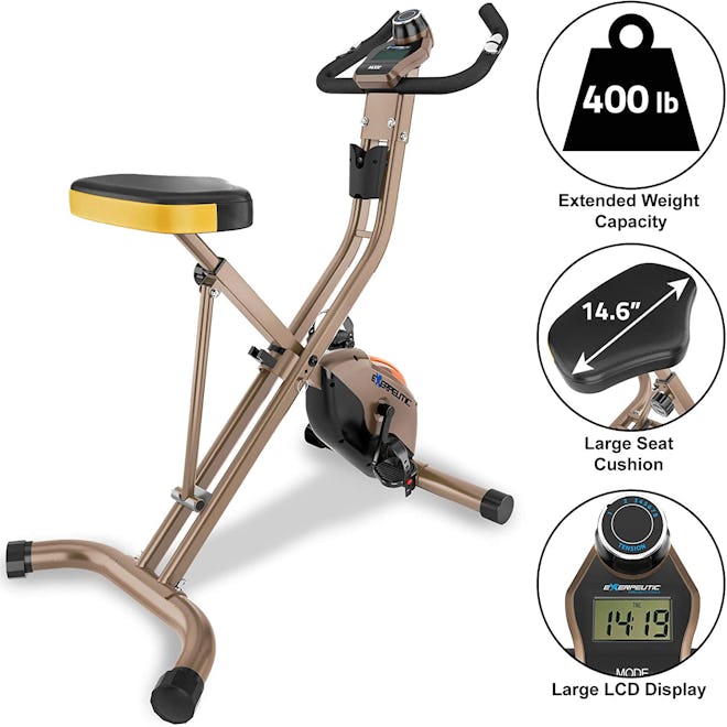 Exerpeutic Gold Heavy Duty Exercise Bike