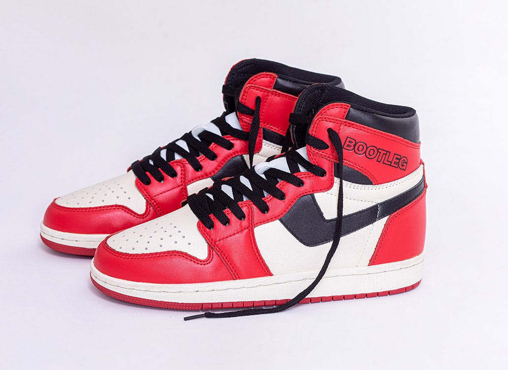 A bootleg of a bootleg Air Jordan 1? It'll cost you more than the real thing