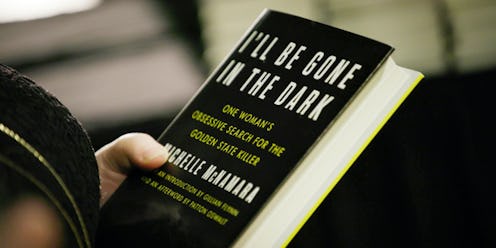 A close-up of Michelle McNamara's book 'I'll Be Gone in the Dark' via HBO's press site.