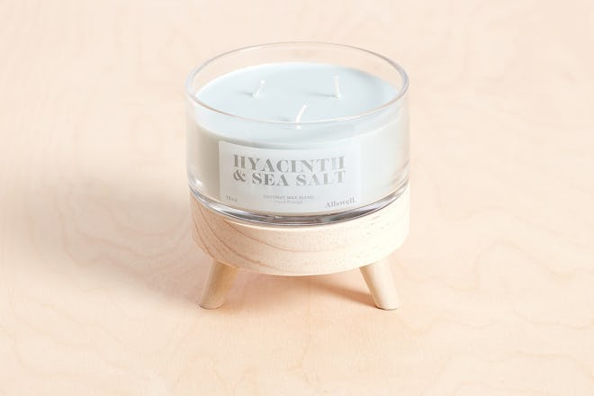 Hyacinth and Sea Salt Coconut Wax Blend Candle