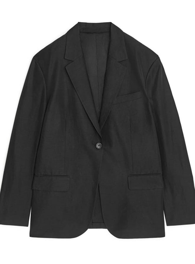 Oversized Fluid Blazer