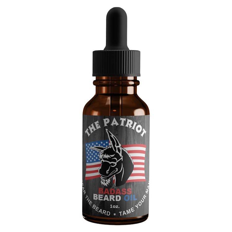 Badass Beard Oil, The Patriot Scent (1 Ounce)