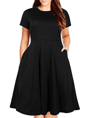 Nemidor Summer Fit and Flare Dress