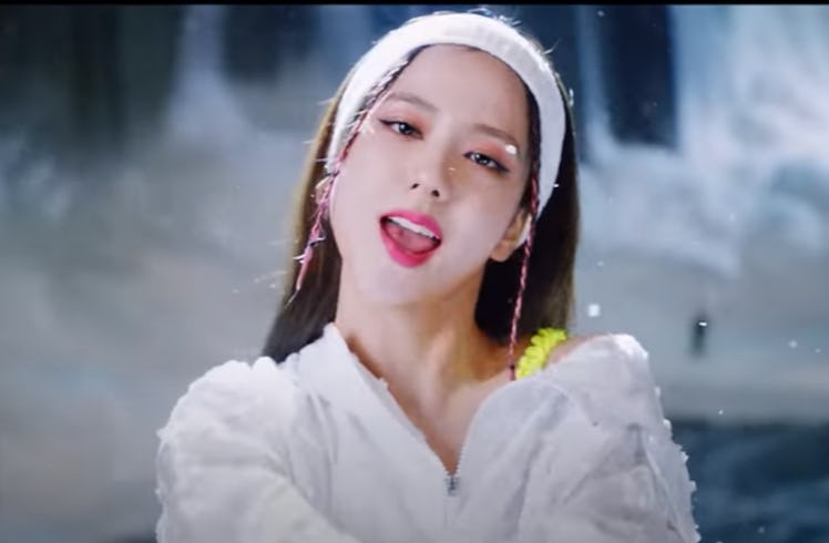 A screenshot from BLACKPINK's "How You Like That" video.