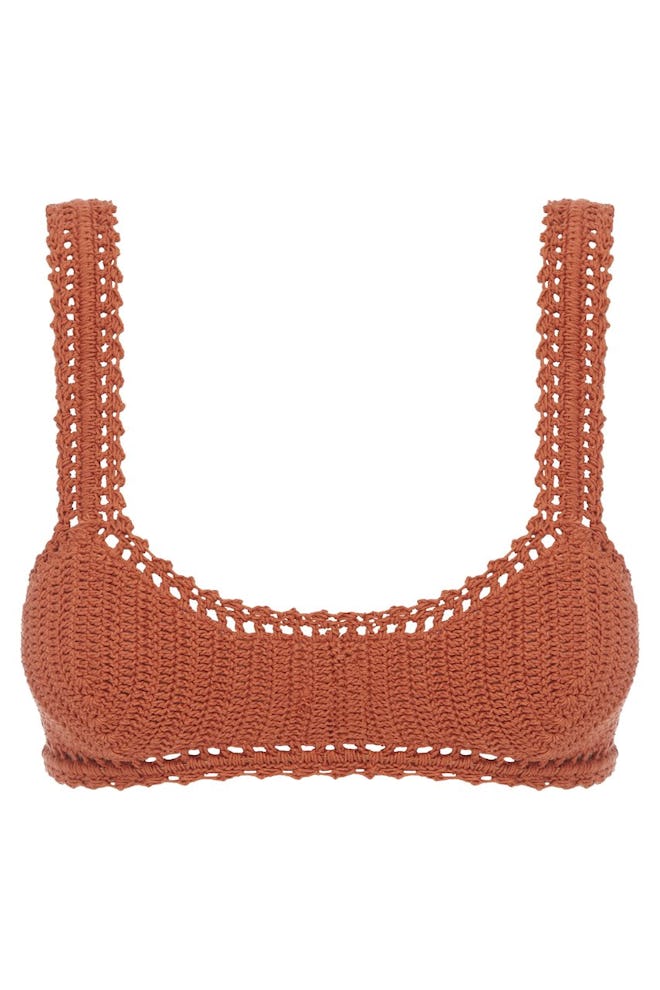 Essential Crochet Crop Bikini Top