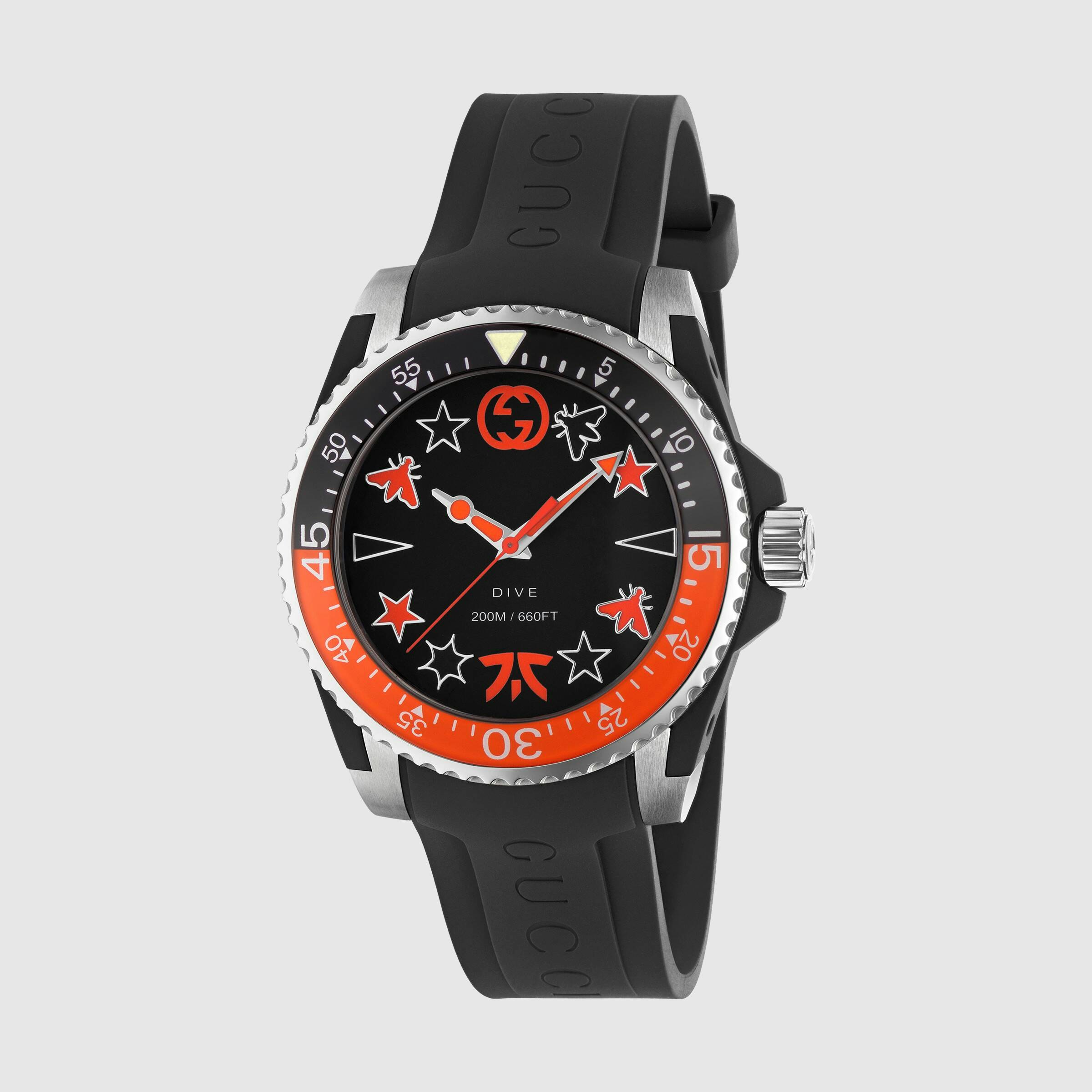 gucci watches logo