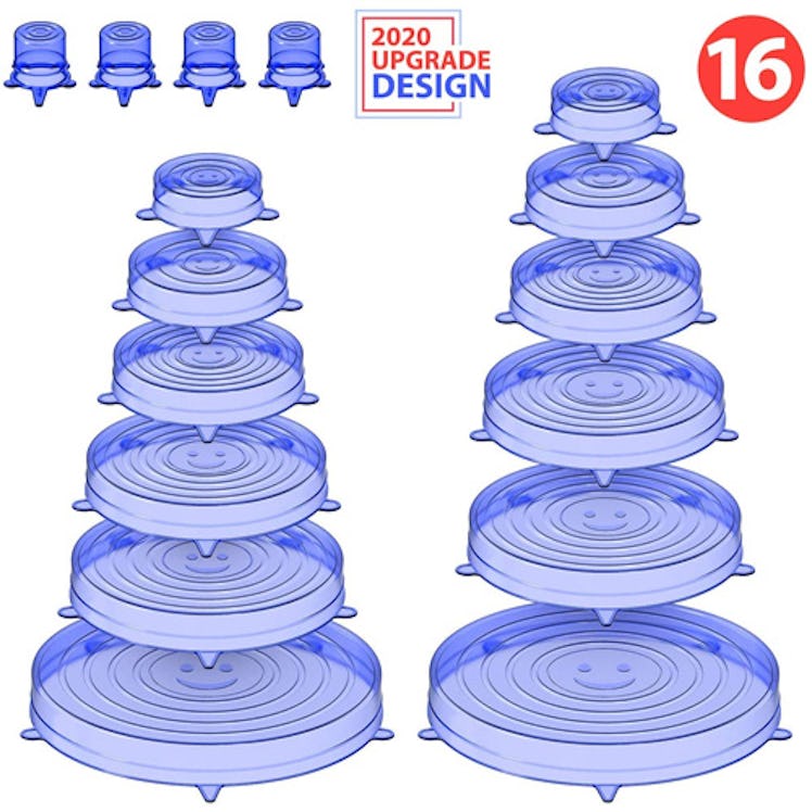 Holikme Silicone Stretch Lids (16-Pack)