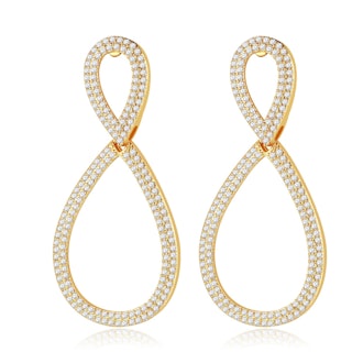 Natalie Mills Eyana Earrings in Gold