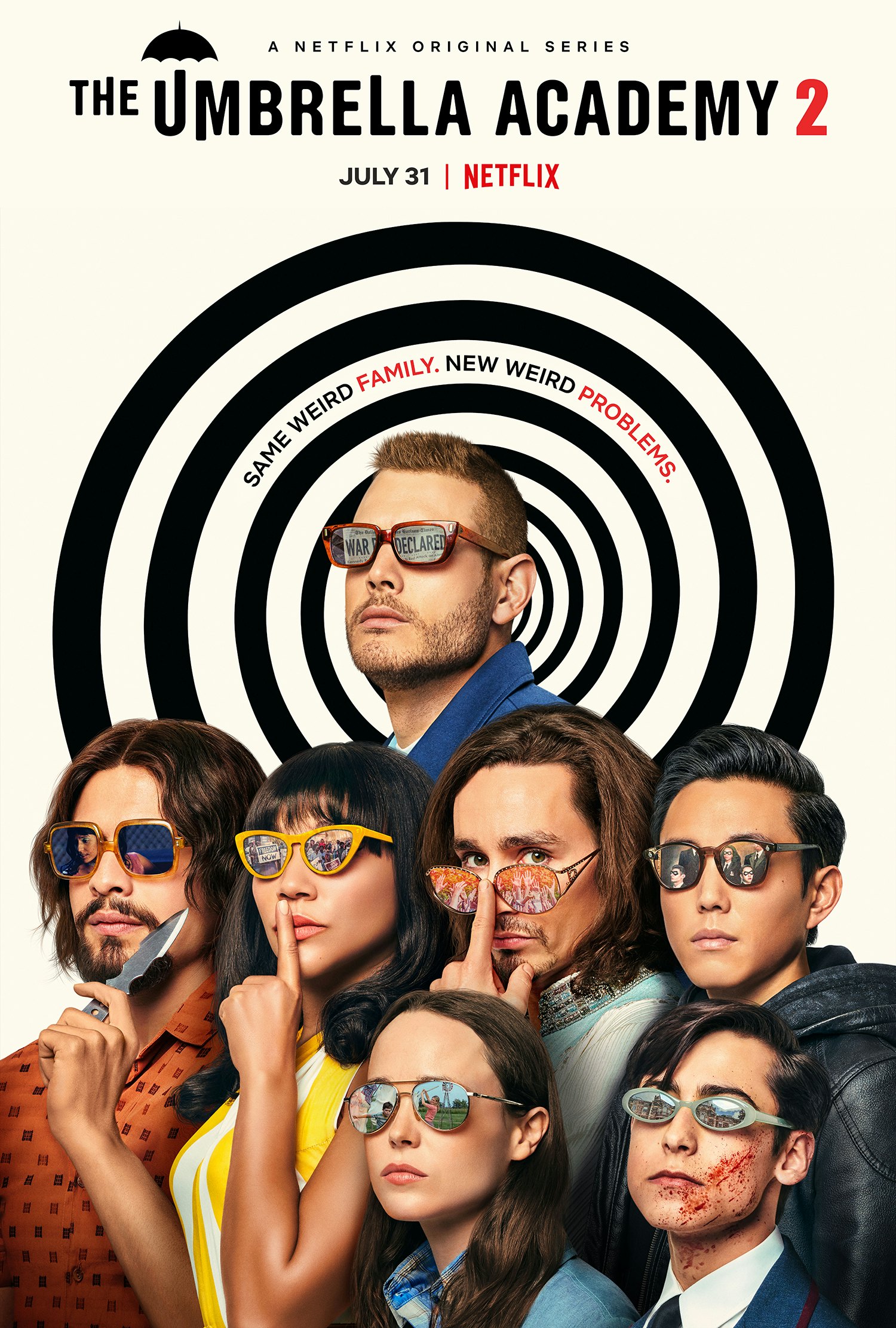 Umbrella Academy Season 2 Spoilers Poster Reveals Huge Time