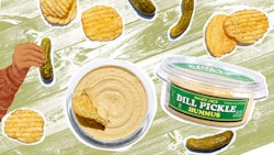 Trader Joe's new dill pickle hummus is here just in time for summer.