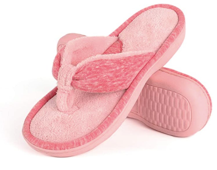 Wishcotton Memory Foam Flip Flop Slippers