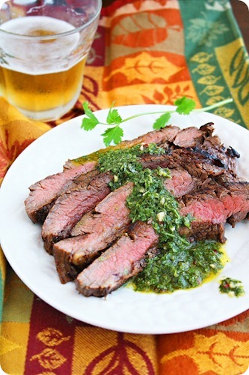 chimichurri grilled steak