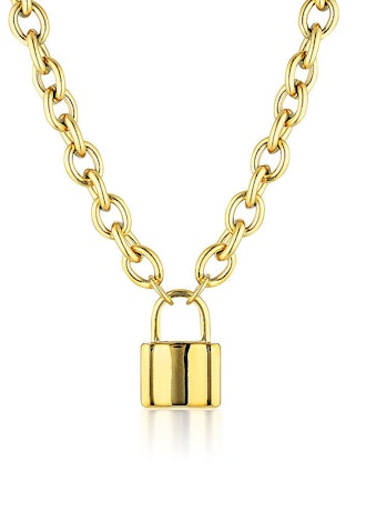 7 Chic Padlock Necklaces To Buy Before This Trend Really Takes Off