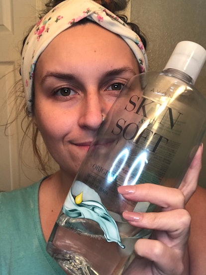 Rachel Varina tried Madeline Cline's skincare baby oil