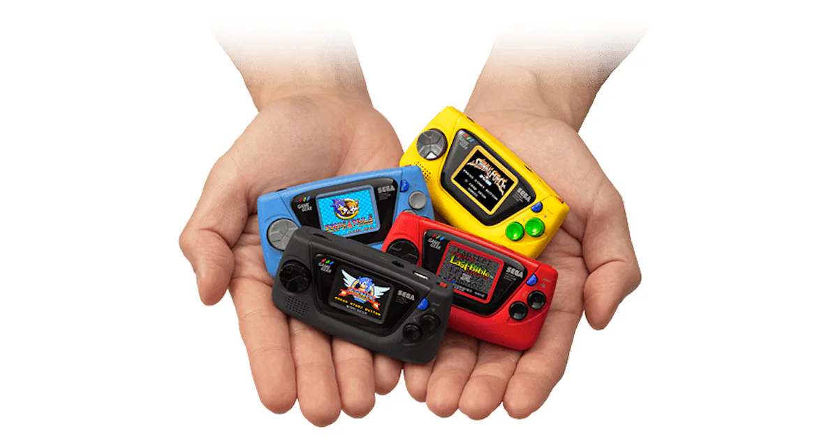 Adorable Game Gear Micro announced to celebrate Sega's 60th anniversary