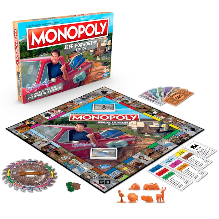 Monopoly Jeff Foxworthy Edition is here with tons of laughs for your next family game night. 