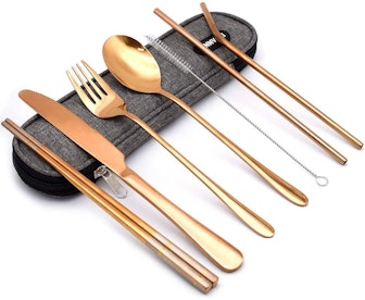 Annvchi Eco Friendly Utensils Set (8-Pieces)