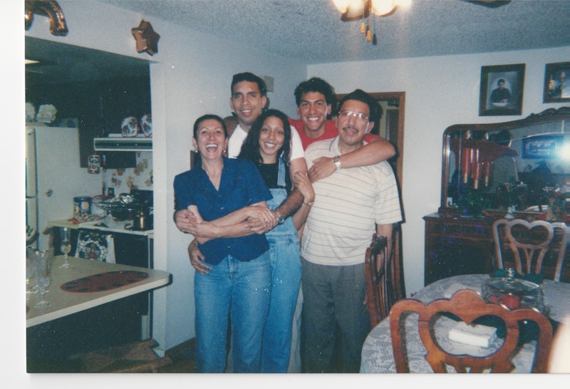 Rey Rivera and his family in Netflix's Unsolved Mysteries, via Netflix press site.