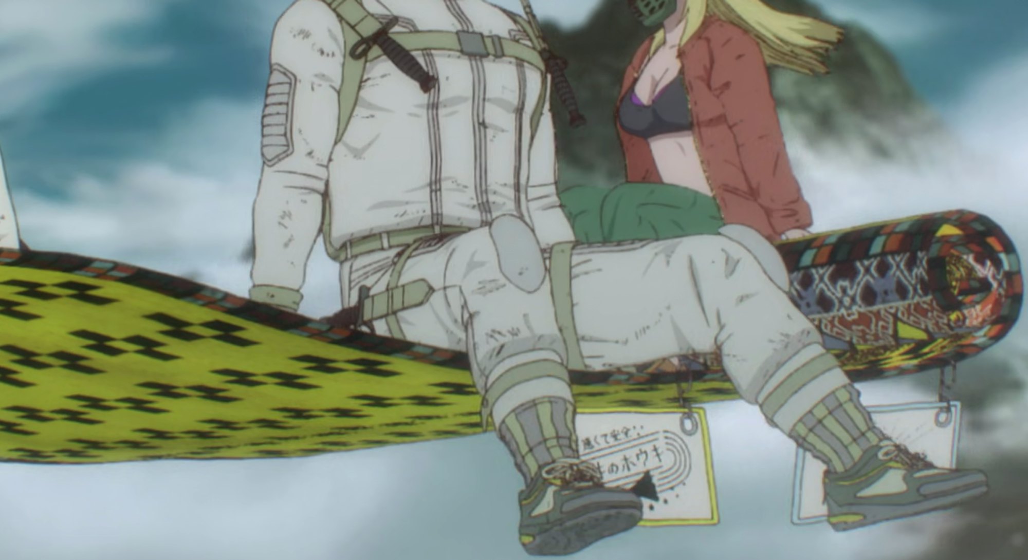 Download The Nike Inspired Kicks Of Dorohedoro For Free Get Wallpaper The Nike Inspired Kicks Of Dorohedoro For iPhone