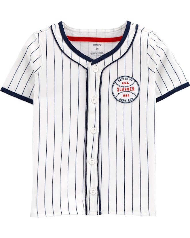 Baseball Button-Front Shirt