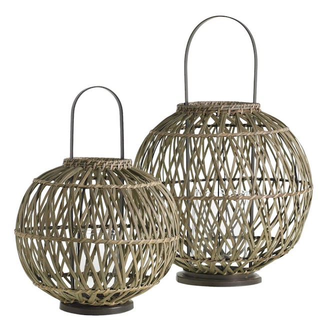 Rattan Outdoor Lantern