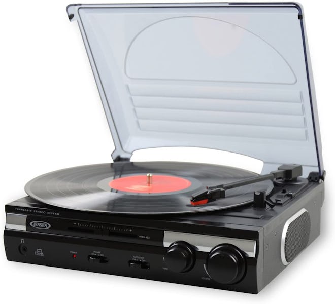 Jensen JTA-230 Stereo Turntable With Built in Speakers