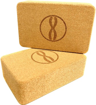 Heala Fit Cork Yoga Blocks (2-Pack)