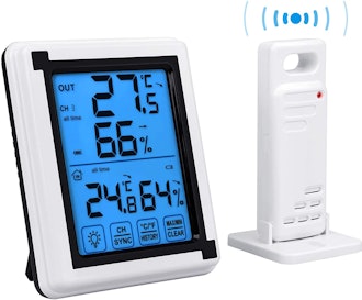 Auing Indoor Outdoor Thermometer