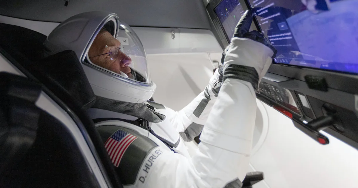 Dragon Spacecraft Interior