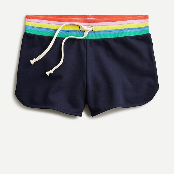 J.Crew Striped Rib Track Short