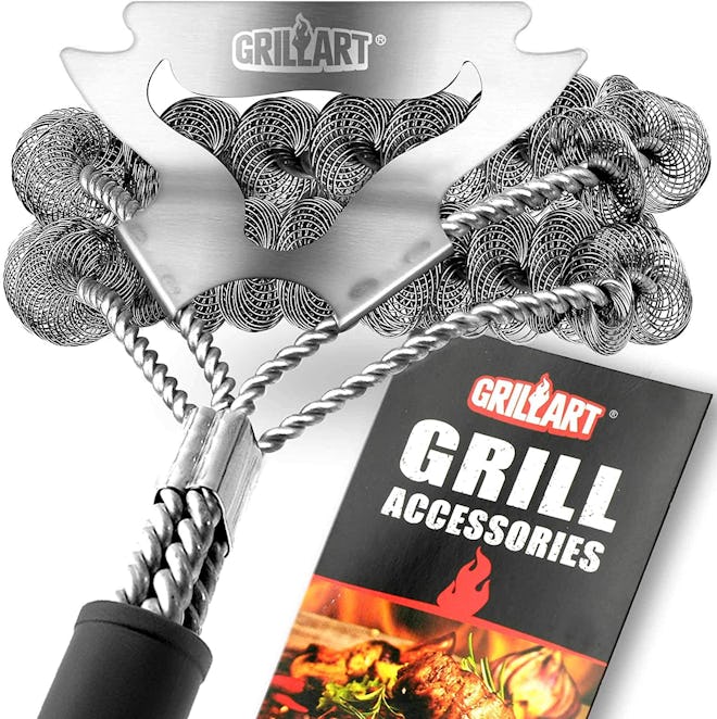  Grillart Grill Brush And Scraper