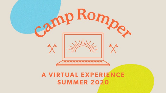 The cover of Camp Romper, a free and fun virtual experience for kids